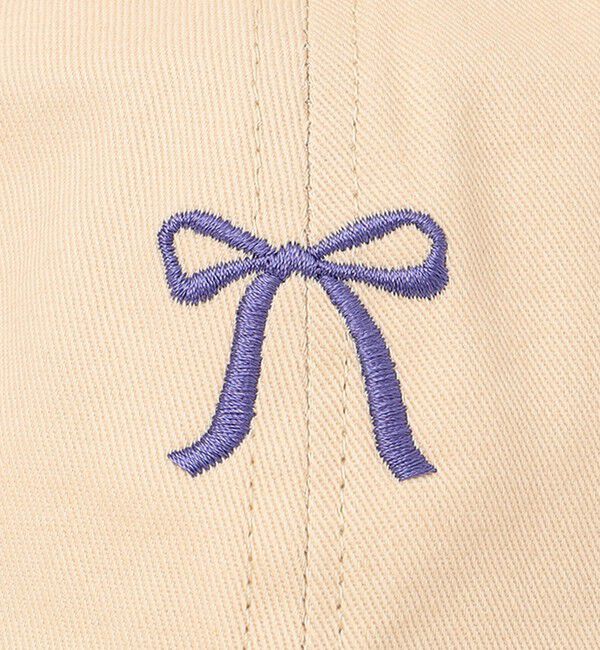 SHIPS KIDS「SHIPS KIDS:リボン モチーフ キャップ」|キャップ・キャスケット|