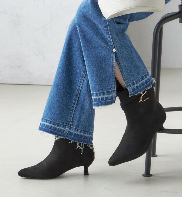 SHIPS for women「【WEB限定】ワイド シャフト ブーツ」|ショートブーツ|