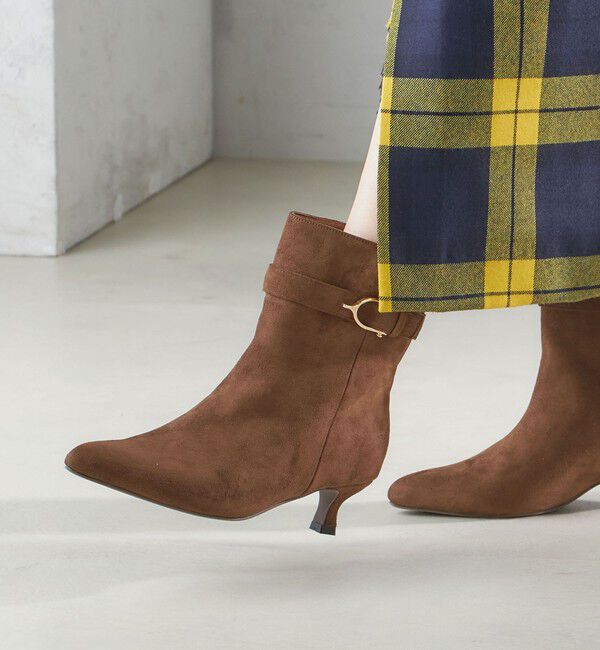 SHIPS for women「【WEB限定】ワイド シャフト ブーツ」|ショートブーツ|