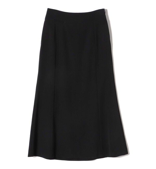 SHIPS for women「SHIPS Primary Navy Label: セミ フォーマル 梳毛 スカート（セットアップ対応）」|スカート|ブラック