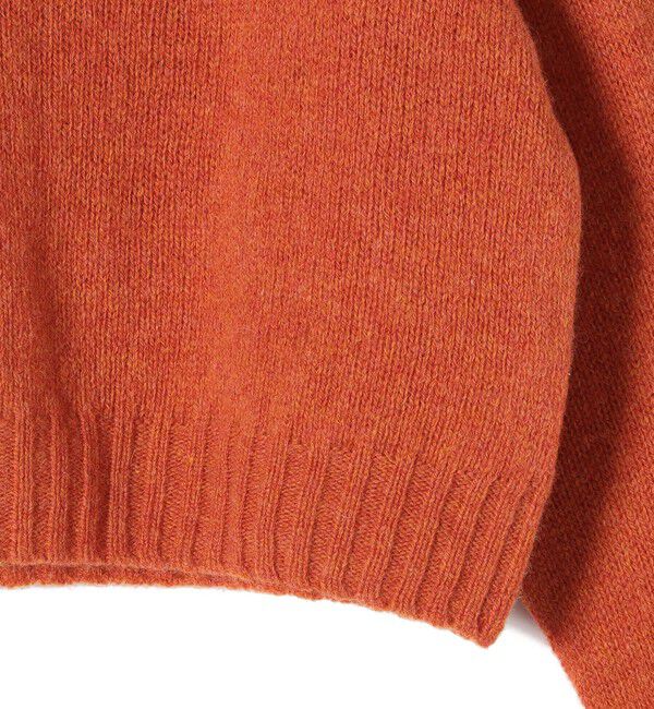 SHIPS for women「Harley of Scotland:〈手洗い可能〉:クロップド プルオーバー」|ニット・セーター|