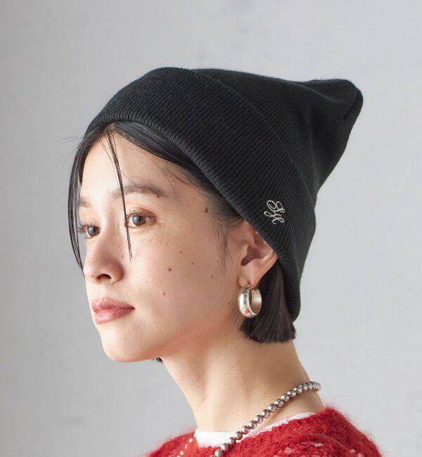SHIPS for women「ロゴ 刺しゅう ニット キャップ」|ニット帽|