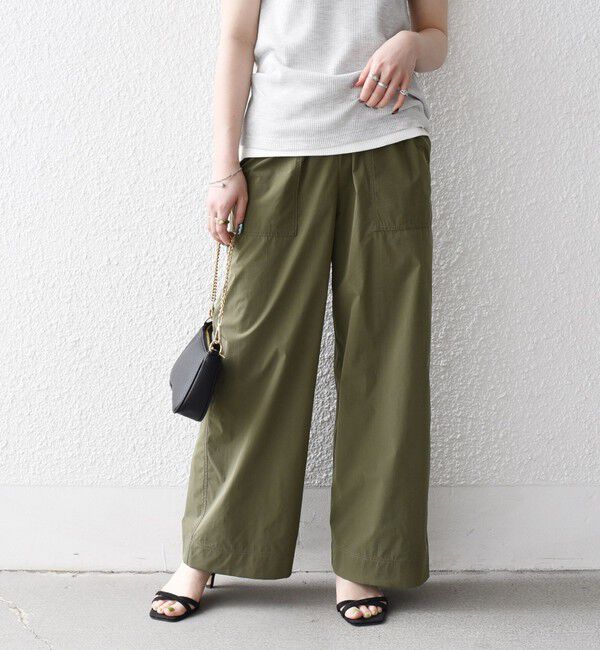 SHIPS any「SHIPS any:〈洗濯機可能〉タイプライター イージー ベイカー パンツ」|その他|