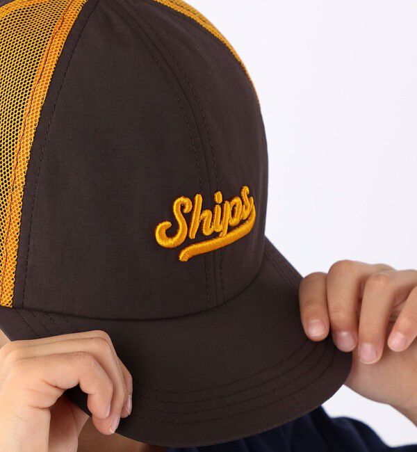 SHIPS KIDS「SHIPS KIDS:ロゴ メッシュ キャップ」|キャップ・キャスケット|