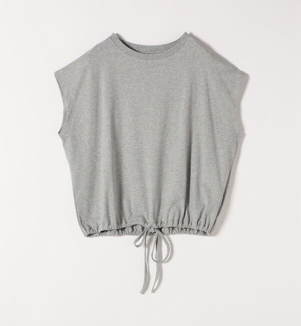 SHIPS any「《一部追加予約》SHIPS any:〈接触冷感/汗染み防止加工/洗濯機可能〉ドロスト フレンチスリーブ TEE」|Tシャツ・カットソー|