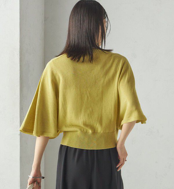 SHIPS for women「〈手洗い可能〉ホール ガーメント ケープ デザイン カーディガン」|カーディガン|