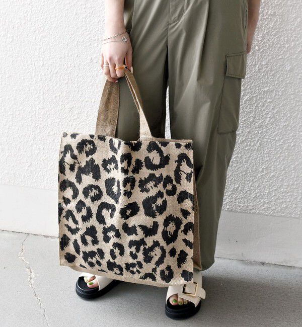 SHIPS any「MAISON BENGAL: ジュート トート バッグ 25SS」|トートバッグ|