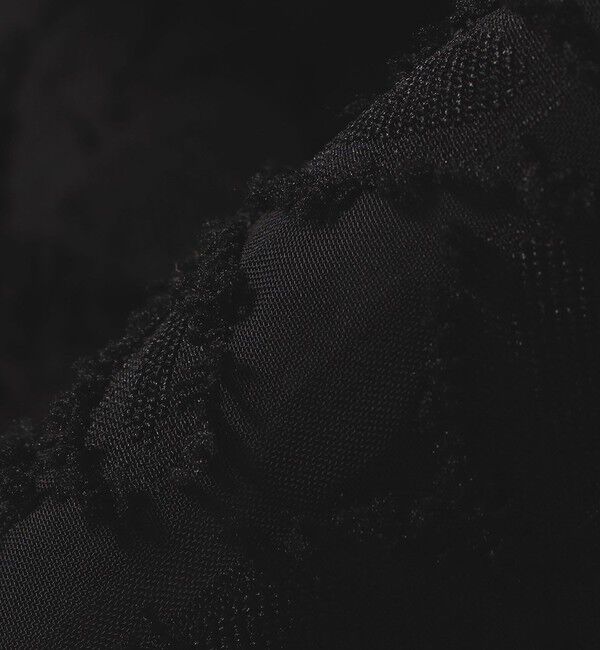 SHIPS any「SHIPS any:〈手洗い可能〉シアー フラワー ジャカード ボウタイ フレンチ ブラウス」|シャツ・ブラウス|