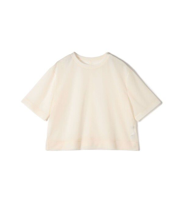 SHIPS for women「〈手洗い可能〉シアー トリコット ショート スリーブ プルオーバー」|Tシャツ・カットソー|
