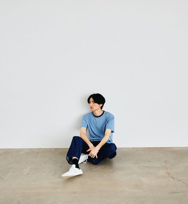 SHIPS「City Ambient Products: T/C/R コンパクト リンガー Tシャツ」|Tシャツ・カットソー|