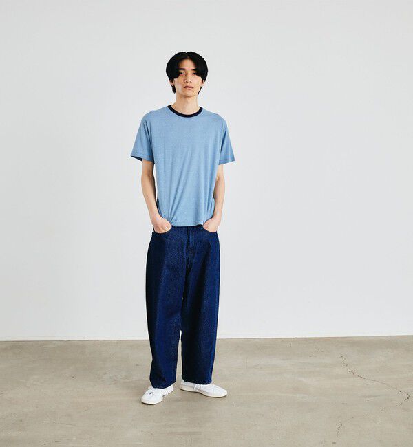 SHIPS「City Ambient Products: T/C/R コンパクト リンガー Tシャツ」|Tシャツ・カットソー|