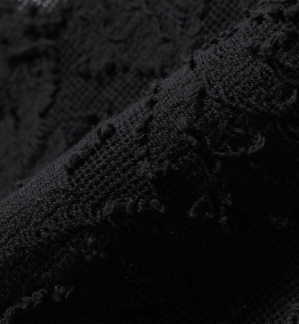 SHIPS any「《追加予約》SHIPS any:〈手洗い可能〉メッシュ ジャカード カフタン スキッパー ブラウス」|シャツ・ブラウス|