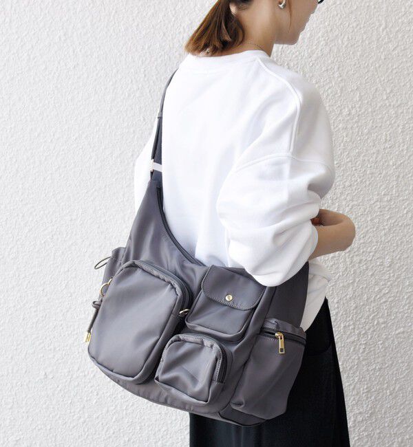 SHIPS any「《追加予約》SHIPS any: 9ポケット 2WAY ショルダー バッグ」|ショルダー・メッセンジャー|