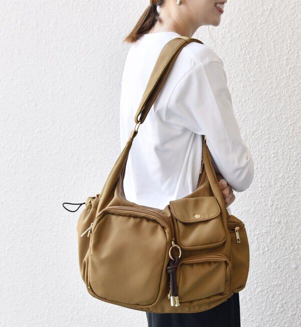 SHIPS any「《追加予約》SHIPS any: 9ポケット 2WAY ショルダー バッグ」|ショルダー・メッセンジャー|