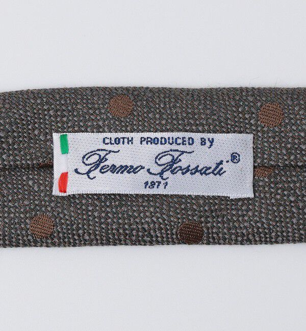 SHIPS「Puccini: シルク ウール メランジ ドット ネクタイ」|ネクタイ・蝶ネクタイ|