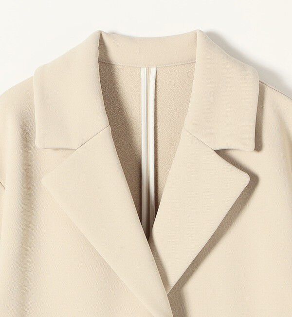 SHIPS any「SHIPS any:〈洗濯機可能〉ダンボール コクーン テーラード ミディ コート」|チェスターコート|