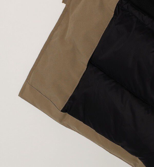 SHIPS any「【WEB限定】SHIPS any:〈撥水/防風等〉多機能 スタンドカラー ダウン ミドル コート 25AW◇」|ダウン|