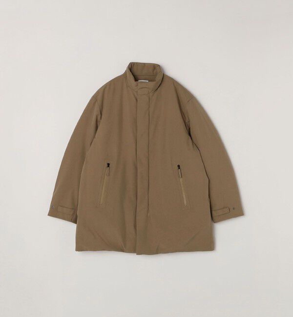 SHIPS any「【WEB限定】SHIPS any:〈撥水/防風等〉多機能 スタンドカラー ダウン ミドル コート 25AW◇」|ダウン|