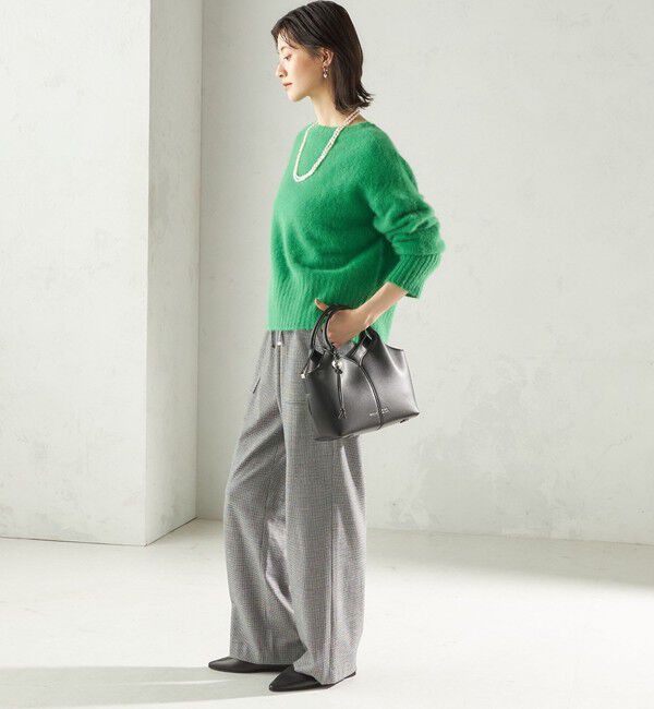 SHIPS for women「〈手洗い可能〉フォックス クルーネック ニット プルオーバー」|ニット・セーター|