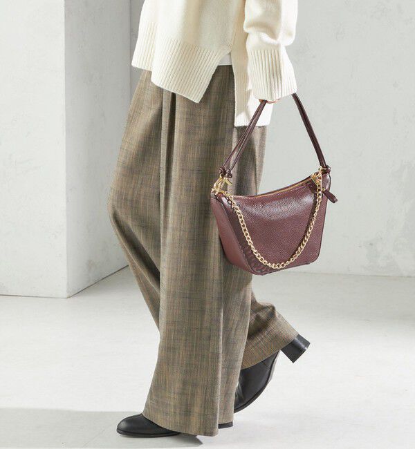 SHIPS for women「AULENTTI: 3WAY チェーン バッグ」|ショルダー・メッセンジャー|