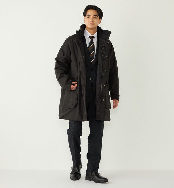 SHIPS Colors 「SHIPS Colors:〈撥水・防風〉中綿 モッズコート」|ミリタリー・モッズコート|