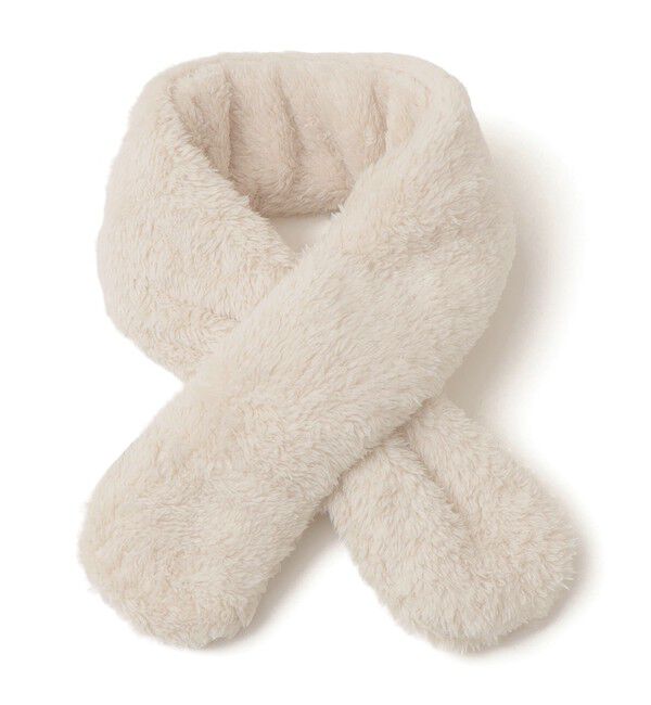 SHIPS KIDS「SHIPS KIDS:もふもふ ボア マフラー」|マフラー|アイボリー