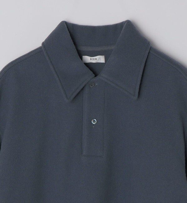 SHIPS「RIER: FLEECE POLO」|プルオーバー|