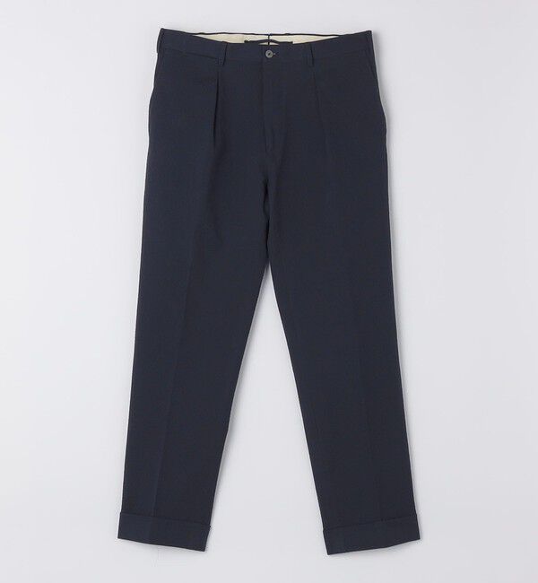 SHIPS「【SHIPS別注】Errico Formicola: VITO コットン シアサッカー スラックス」|スラックス|