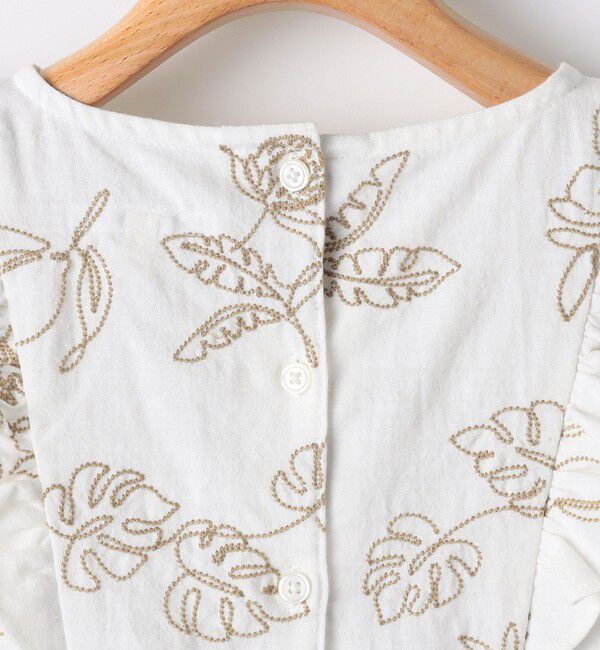 SHIPS KIDS「SHIPS KIDS:100～130cm /エンブロイダリー ワンピース」|ワンピース|