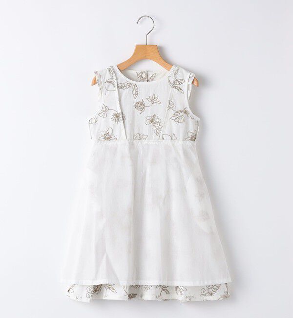 SHIPS KIDS「SHIPS KIDS:100～130cm /エンブロイダリー ワンピース」|ワンピース|