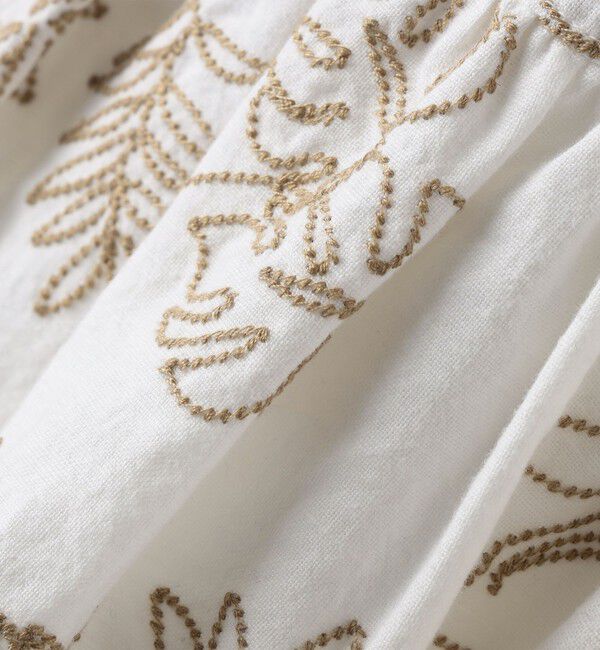 SHIPS KIDS「SHIPS KIDS:100～130cm /エンブロイダリー ワンピース」|ワンピース|