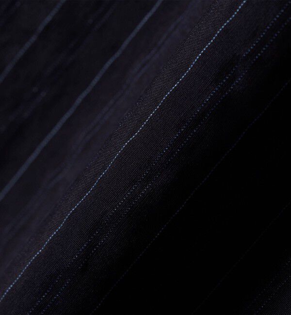 SHIPS Colors 「《予約》SHIPS Colors:〈手洗い可能〉ナイロンレーヨン ストライプ コクーン シャツ◆」|シャツ・ブラウス|