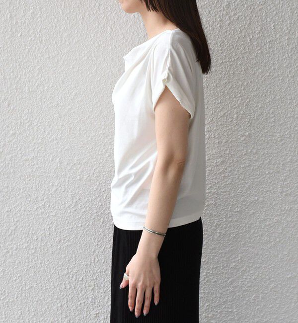 SHIPS Colors 「《予約》SHIPS Colors:〈接触冷感・手洗い可能〉クールタッチ ドレープ TEE◆」|Tシャツ・カットソー|
