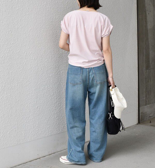 SHIPS Colors 「《予約》SHIPS Colors:〈接触冷感・手洗い可能〉クールタッチ ドレープ TEE◆」|Tシャツ・カットソー|