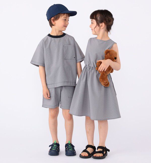 SHIPS KIDS「【SHIPS KIDS別注】ARCH&LINE:100～130cm / 〈家族おそろい〉SOLOTEX(R) ショーツ」|その他|