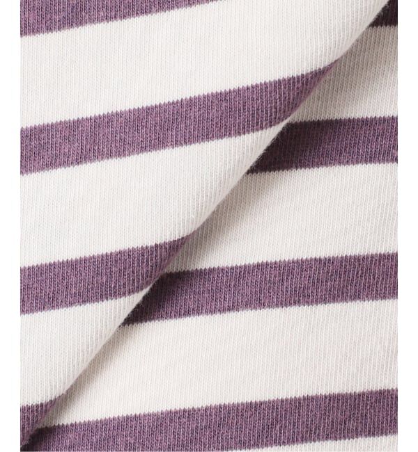 OUTDOOR PRODUCTS Usual Things「コットンボーダークルーネックワイドTEE」|Tシャツ・カットソー|