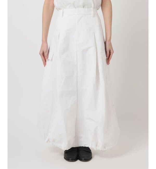 OUTDOOR PRODUCTS Usual Things「WEB・横浜店限定カラーあり ドロストバルーンカーゴスカート」|スカート|