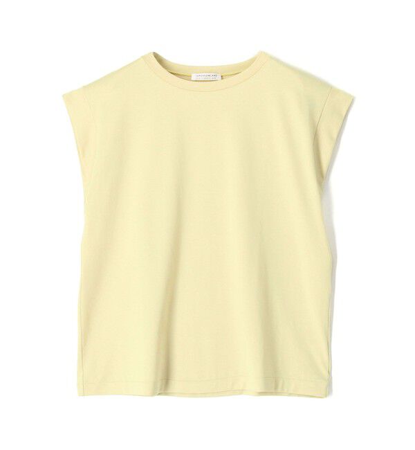 TOMORROWLAND collection「スーピマコットンジャージー フレンチスリーブプルオーバー」|Tシャツ・カットソー|23 イエロー