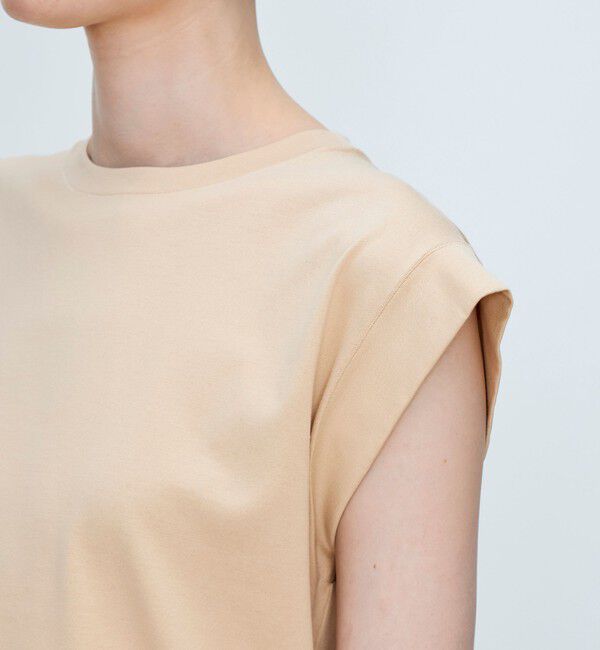 TOMORROWLAND collection「スーピマコットンジャージー フレンチスリーブプルオーバー」|Tシャツ・カットソー|