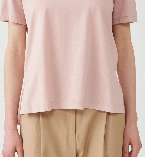 TOMORROWLAND collection「スーピマコットンジャージー クルーネックプルオーバー」|Tシャツ・カットソー|