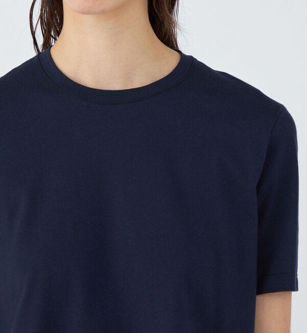 TOMORROWLAND collection「スーピマコットンジャージー クルーネックプルオーバー」|Tシャツ・カットソー|