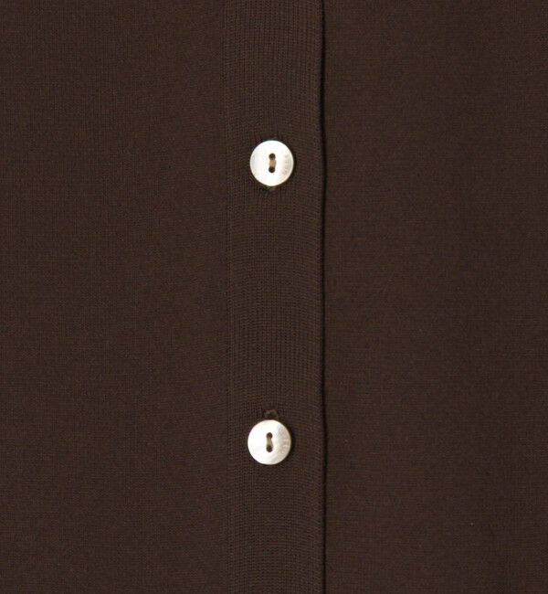 CABaN「ファインポリエステル ハーフスリーブポケットカーディガン」|カーディガン|