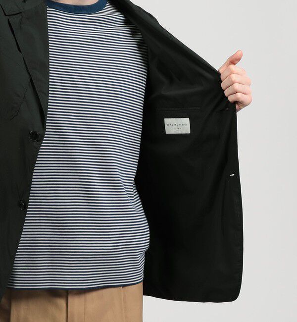 TOMORROWLAND MENS「200/2コットン ジャケットブルゾン」|テーラードジャケット|