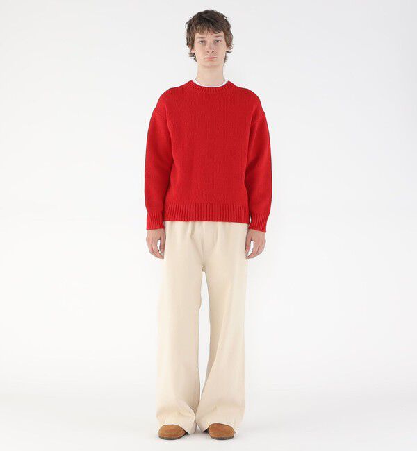 GALERIE VIE「ファインウールクルーネックニット」|ニット・セーター|