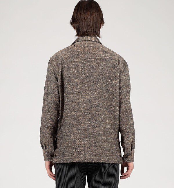 TOMORROWLAND MENS「TOMORROWLAND PILGRIM シルクコットン ハンドカバーシャツ」|ブルゾン・スタジャン|