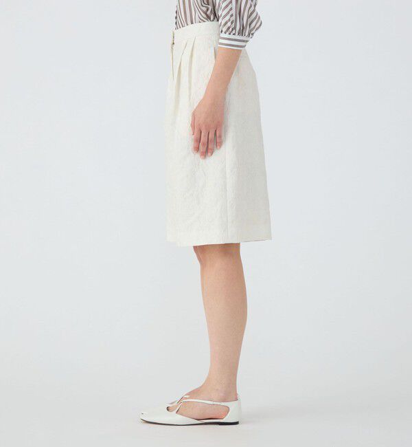 TOMORROWLAND collection「フラワージャカード 2タックキュロット」|キュロット|