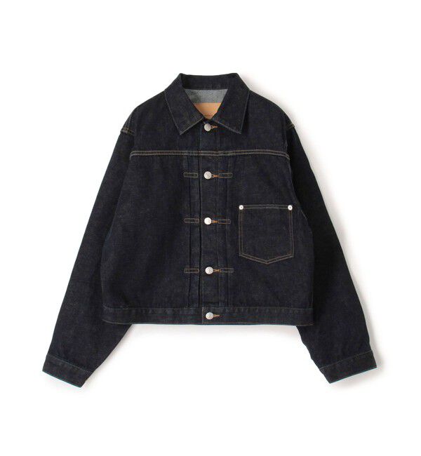 GALERIE VIE「リユースシーアイランドコットン デニムジャケット」|デニムジャケット|69 ネイビー