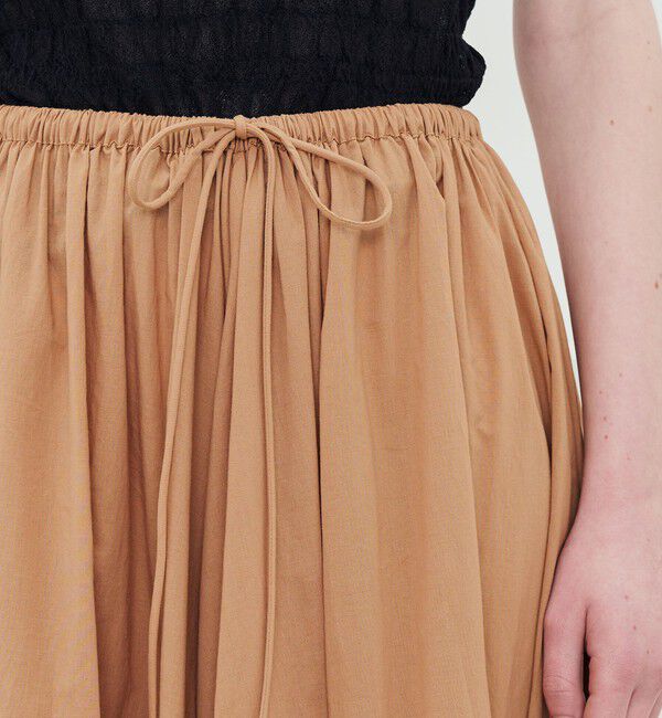 TOMORROWLAND GOODS「BY MALENE BIRGER PHEO ギャザースカート」|フレア|