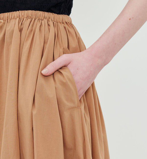 TOMORROWLAND GOODS「BY MALENE BIRGER PHEO ギャザースカート」|フレア|