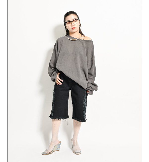  「《追加》ASA/C BIO WASH PULLOVER 3：ブラウス」|シャツ・ブラウス|